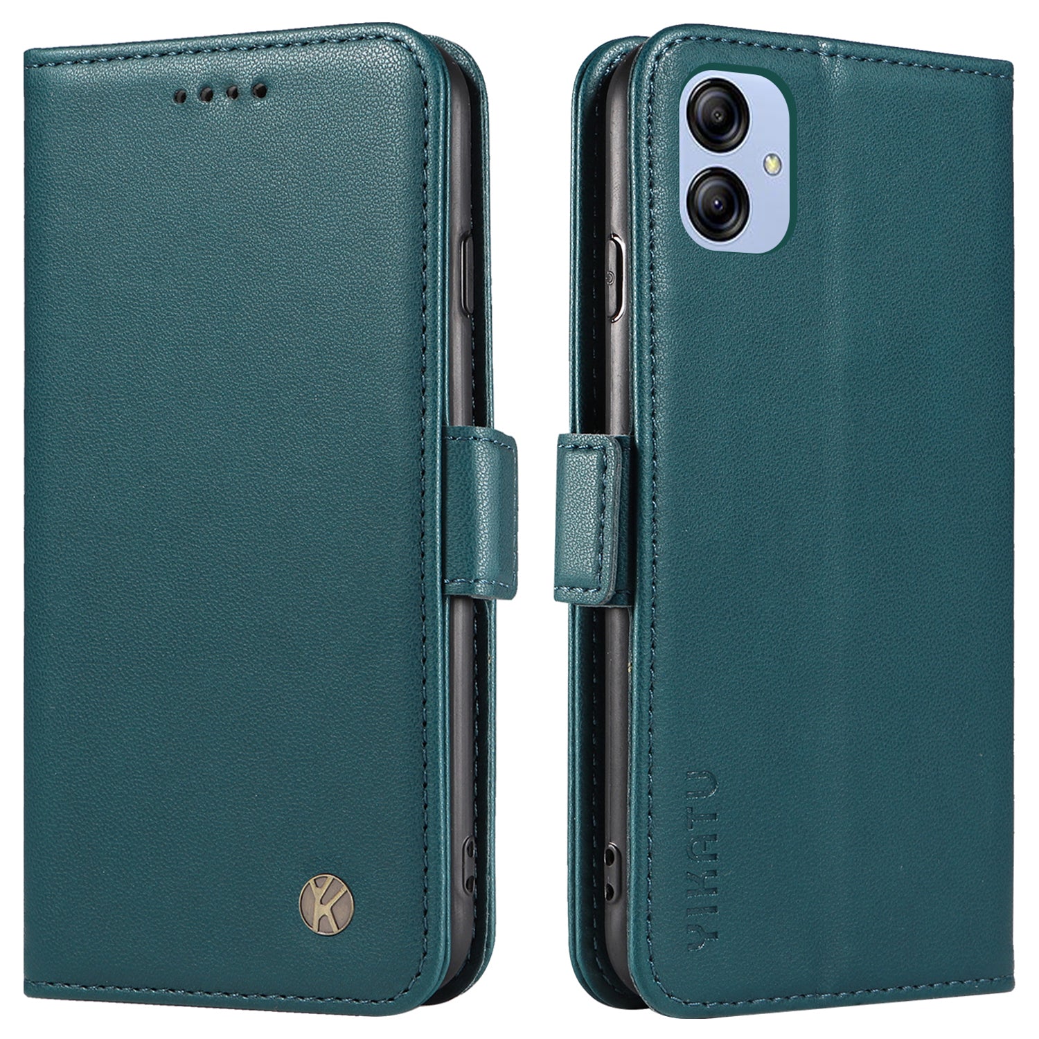 YIKATU YK-003 Til Samsung Galaxy A04e 4G / F04 4G / M04 4G Pung Mobiltelefon Case Stand PU Læder Shell YIKATU YK-003 Til Samsung Galaxy A04e 4G / F04 4G / M04 4G Pung Mobiltelefon Case Stand PU Læder Shell